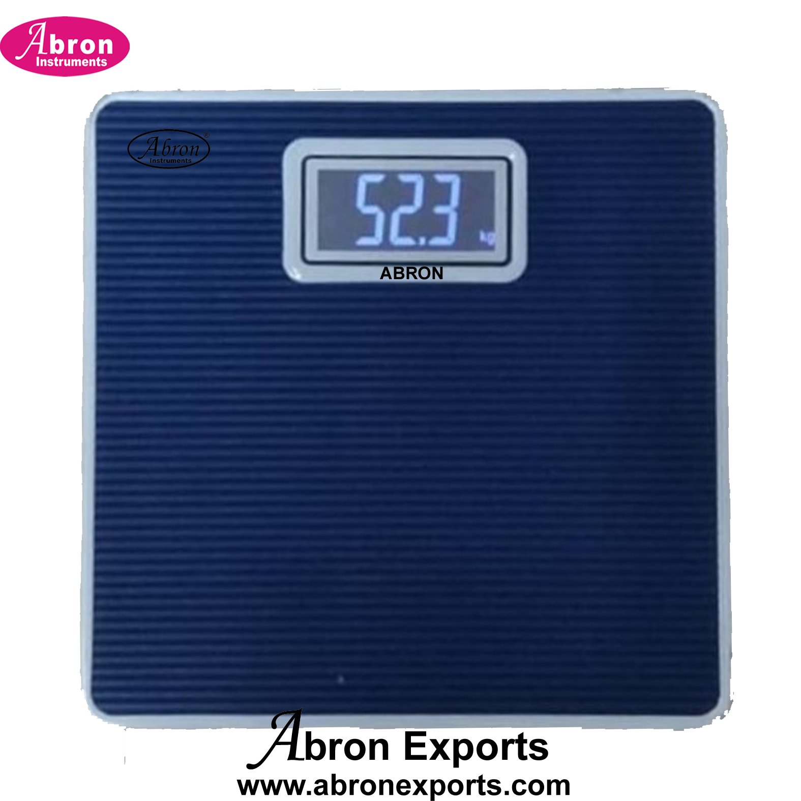 Balance Personal Weighing Scale Digital 150kg 100gm 0.1kg  330LB LCD Abon ABM-3255PD 